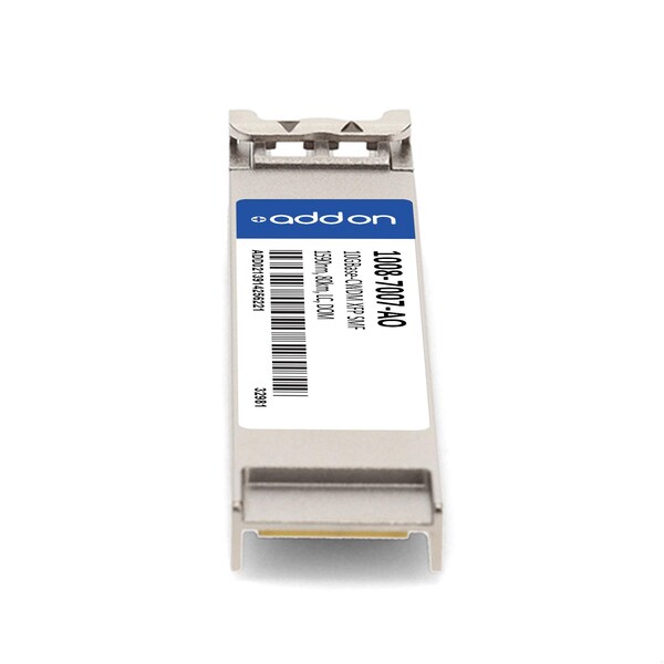 Add-On OPTELIAN 1008-7007 COMPATIBLE TAA COMPLIANT 10GBASE-CWDM XFP TRANSCEIVER - 1008-7007-AO