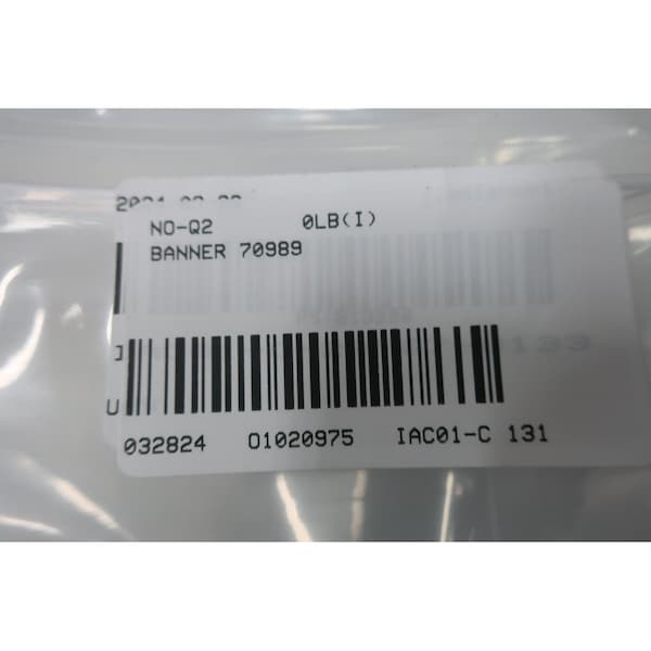 Banner SENSOR FOTOELÉCTRICO DE 12-30V-DC - PVD100Q 70989
