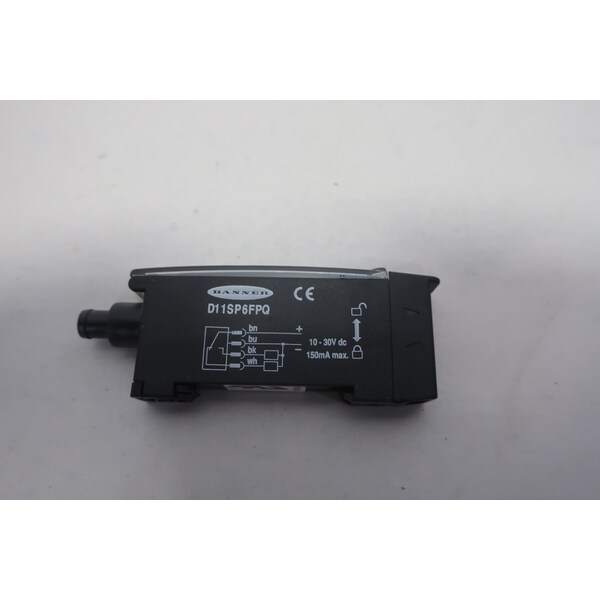 Banner SENSOR FOTOELÉCTRICO DE FIBRA ÓPTICA 10-20V-DC - D11SP6FPQ