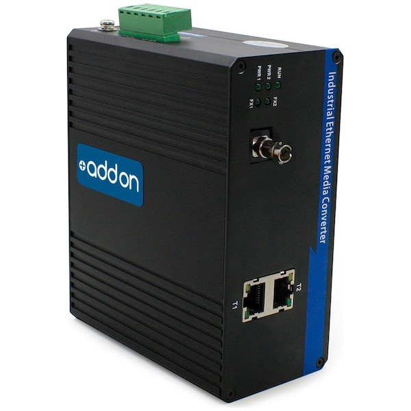 Add-On This Is An Industrial Media Converter That Converts 2 - ADD-IGMC-BXU-2ST2