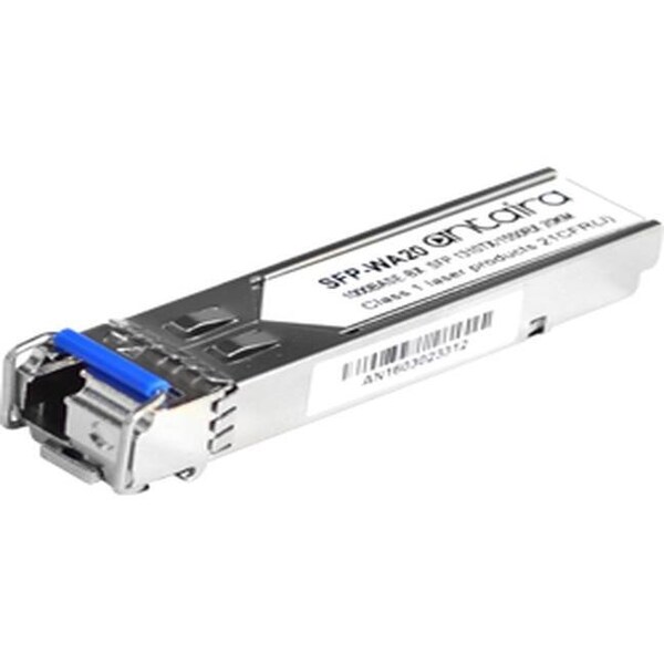 Antaira 1.25G Gigabit SFP Transceiver WDM-A, SM/LC/20KM/13.0dB/TX:1310nm RX:1550nm, 0 Degrees C70 Degrees C - SFP-WA20