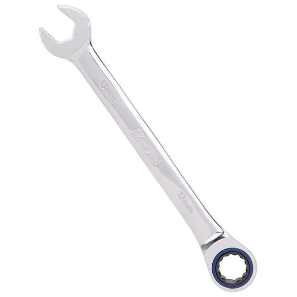 Llave Combinada Vulcan, Métrica, Cabeza de 13 mm, Acero Vanadio Cromado, Espejo Pulido - PG13MM