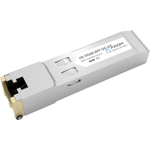 Axiom Axiom 10Gbase-T Sfp+ Transceiver For Fortinet- Fs-Tran-Sfp+Gc - FS-TRAN-SFP+GC-AX
