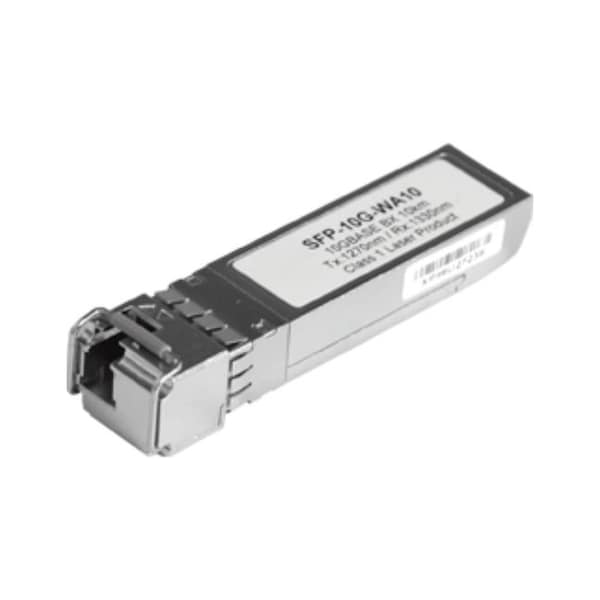 Antaira 10G Fiber SFP+ Transceiver WDM-A, Single Mode 10Km / LC / TX:1270nm RX:1330nm, 0 to 70C - SFP-10G-WA10