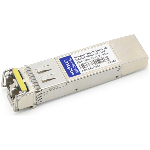 Add-On This Cisco Dwdm-Sfp10G-58.17 Compatible Sfp+ Transceiver Provides - DWDM-SFP10G-58.17-100-AO