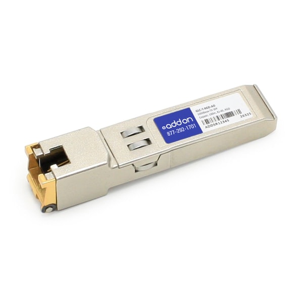 Add-On Addon Cisco Glc-T-Rgd Compatible Taa Compliant 10/100/1000Base-Tx Sfp - GLC-T-RGD-AO