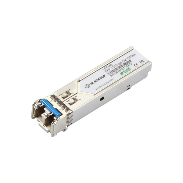 Black Box Sfp Transceiver- 1.25-Gb, 1310-Nm Single-Mode Fiber, 20-Km, Lc - LFP442