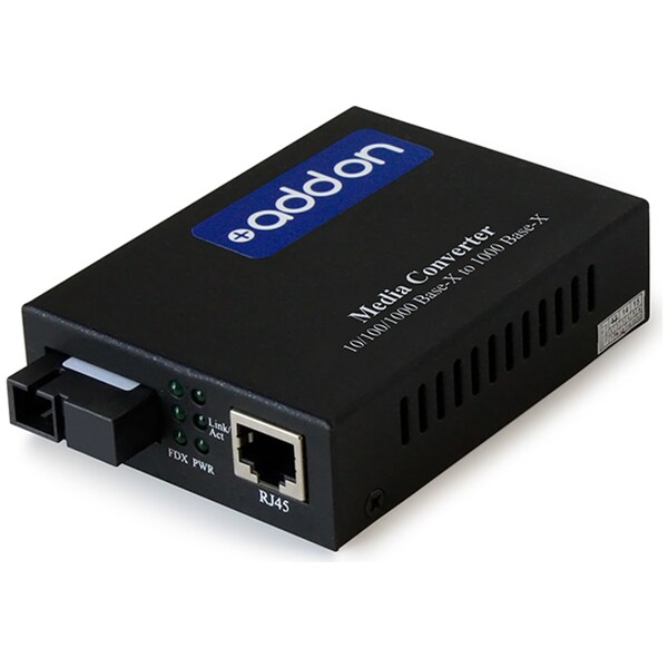 Add-On Addon 10/100/1000Base-Tx(Rj-45) To 1000Base-Bxu(Sc) Bidi Smf - ADD-GMC-BX-USC