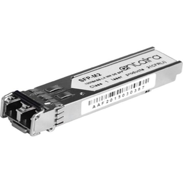 Antaira 1.25Gbps Ethernet SFP Transceiver, Multi Mode 2KM / LC / 1310nm, -40 Degrees C85 Degrees C - SFP-M2-T
