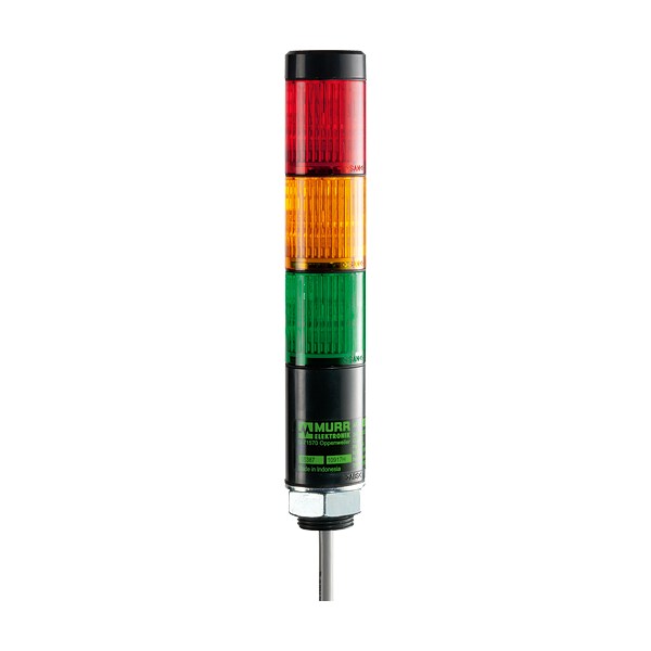 Murrelektronik SIGNAL TOWER MODLIGHT30 EQUIPPED WITH LED MODULES, 3m connecting cable, Protection degree IP65 - 4000-75324-5310000