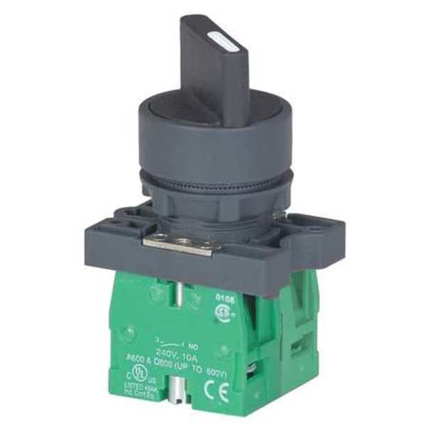 Interruptor Selector No Iluminado Dayton, 22mm, 3 Posiciones, Palanca - 30G272