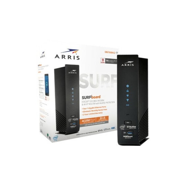 Arris SURFboard SBG7600AC2 DOCSIS 3.0 Cable Modem & Wi-Fi Router - 1000887