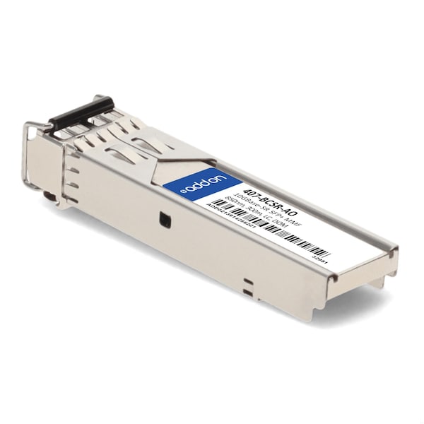 Add-On DELL 407-BCSR COMPATIBLE TAA COMPLIANT 10GBASE-SR SFP+ TRANSCEIVER MMF, 8 - 407-BCSR-AO