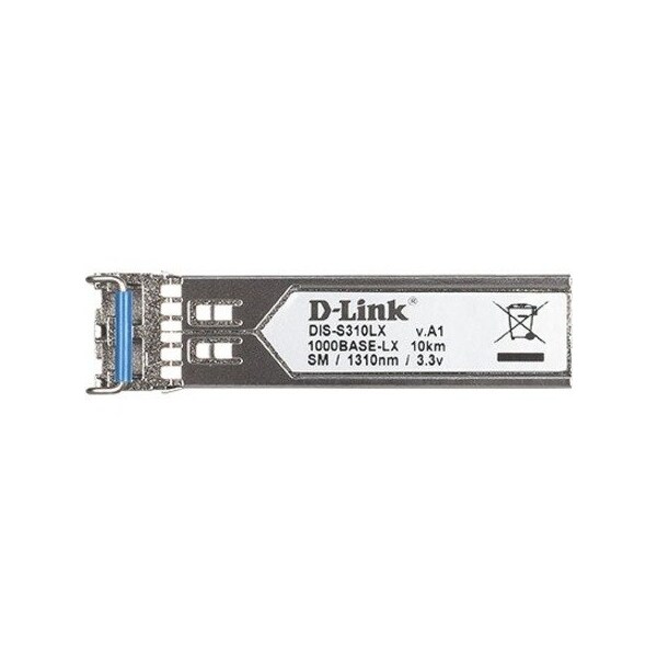 D-Link 1000Base-Lx Single-Mode Sfp Optical Transceiver, -40 To +85C - DIS-S310LX