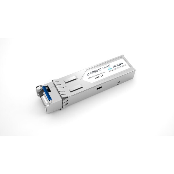 Axiom Axiom 1000Base-Bx-D Sfp Transceiver For Allied Telesis - At-Spbd10-14 - AT-SPBD10-14-AX