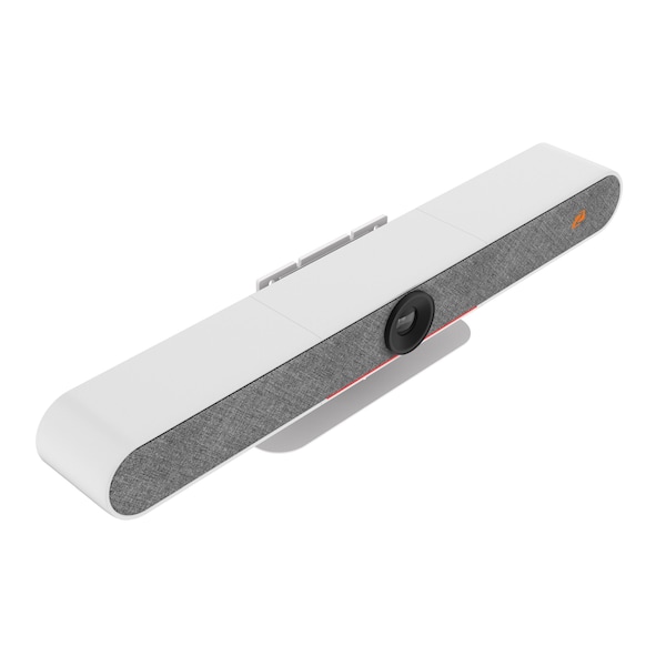 Bzbgear Intelligent 4K AllInOne Auto Tracking Video Bar White - BG-CYCLOPS-4K-W