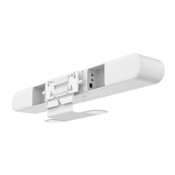 Bzbgear Intelligent 4K AllInOne Auto Tracking Video Bar White - BG-CYCLOPS-4K-W