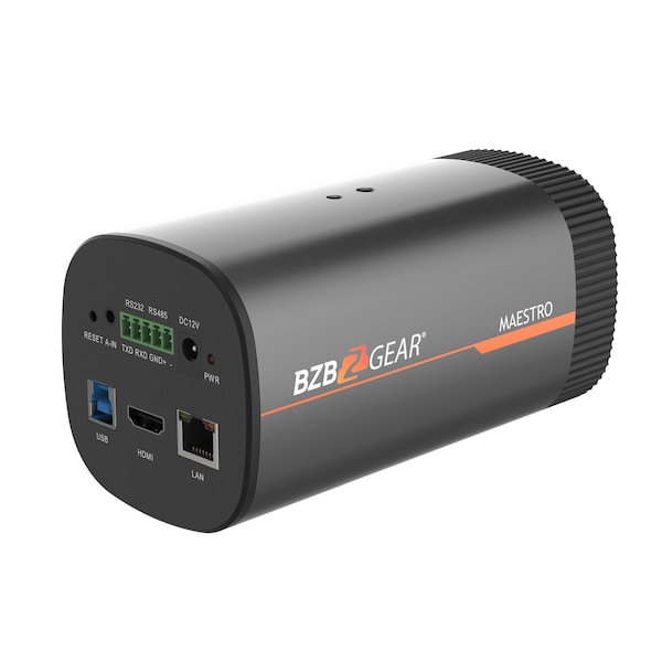 Bzbgear 8MP HDMI USB3.0 IP POE Wide Angle Educational Auto Tracking Camera - BG-MAESTRO-H