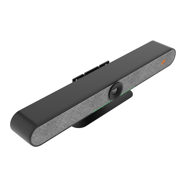 Bzbgear Intelligent 4K AllInOne Auto Tracking Video Bar Black - BG-CYCLOPS-4K-B