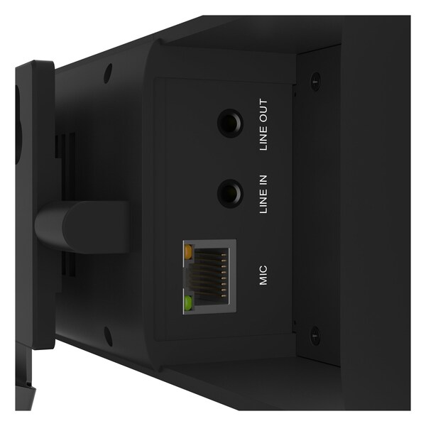 Bzbgear Intelligent 4K AllInOne Auto Tracking Video Bar Black - BG-CYCLOPS-4K-B