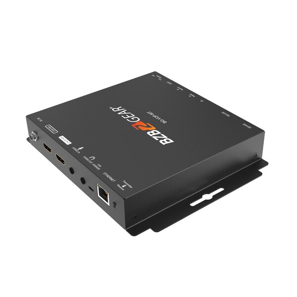 Bzbgear 4K UHD HDMI 2.0 over IP Multicast Transceiver with Video Wall, KVM & PoE support - BG-VOP-MT