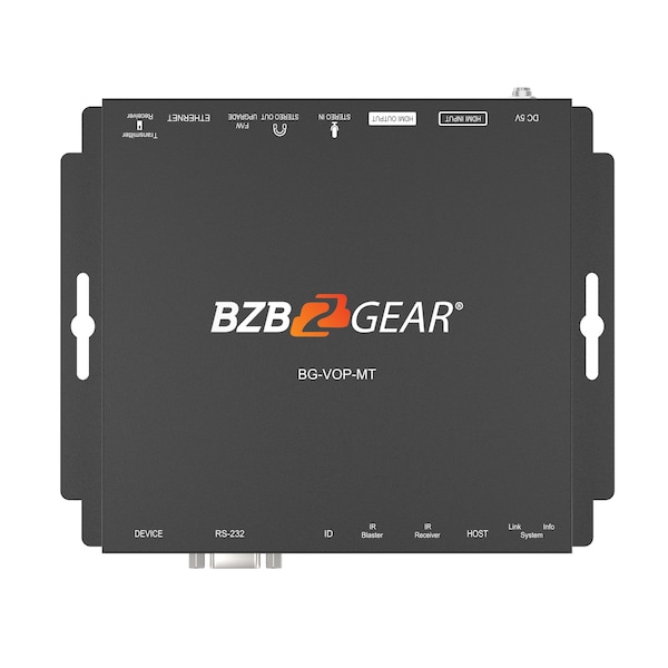 Bzbgear 4K UHD HDMI 2.0 over IP Multicast Transceiver with Video Wall, KVM & PoE support - BG-VOP-MT