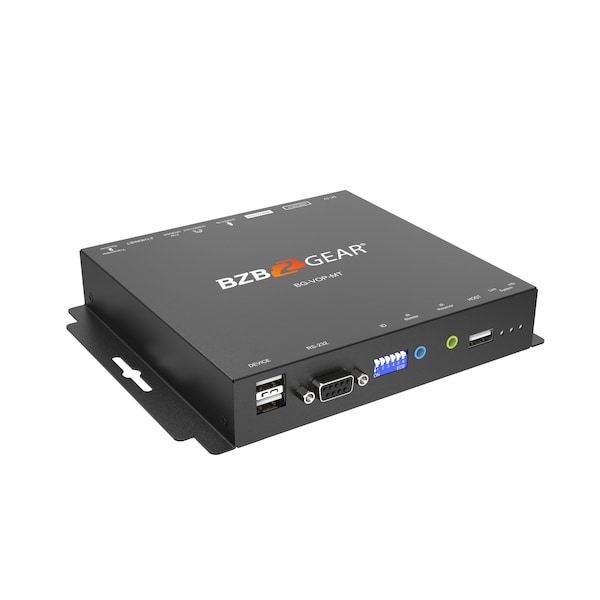 Bzbgear 4K UHD HDMI 2.0 over IP Multicast Transceiver with Video Wall, KVM & PoE support - BG-VOP-MT