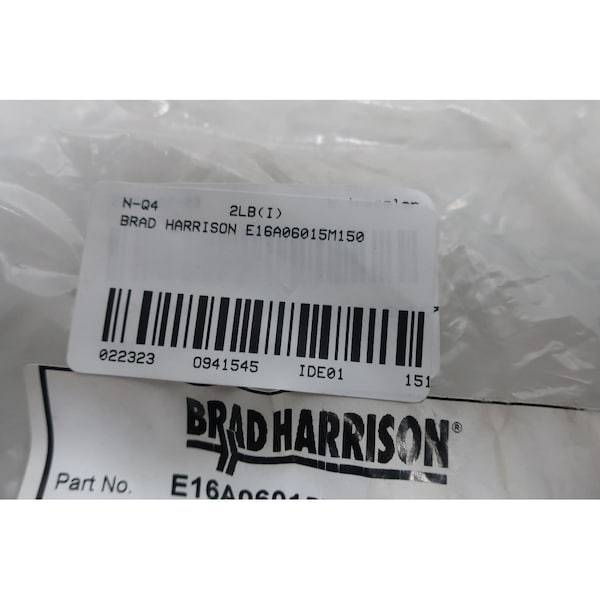 Cable de cordón de 15 metros Brad Harrison PVC - E16A06015M150 M12-4P(D)-MM-ST/RJ45-M-15M