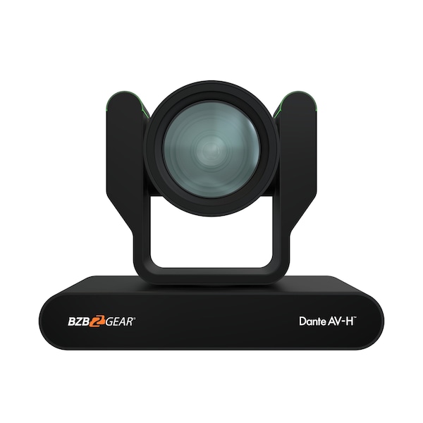 Bzbgear 25X 4K UHD AUTO TRACKING HDMI 2.0/12G-SDI/USB 2.0/USB 3.0 Dante AV-H Live Streaming PTZ Camera, Blk - BG-ADAMO-4KDA25X-B