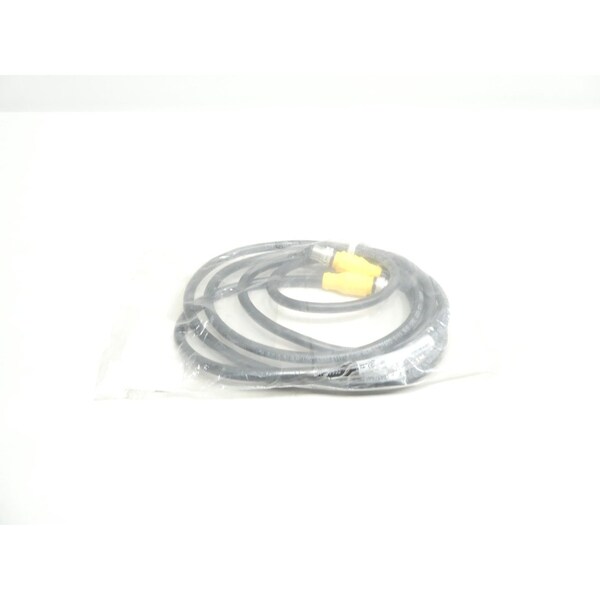 Conector hembra de doble extremo de Turck de 2M con cable de cordón de 60V-AC - E-RKS 8T-930-2-RSS 8T