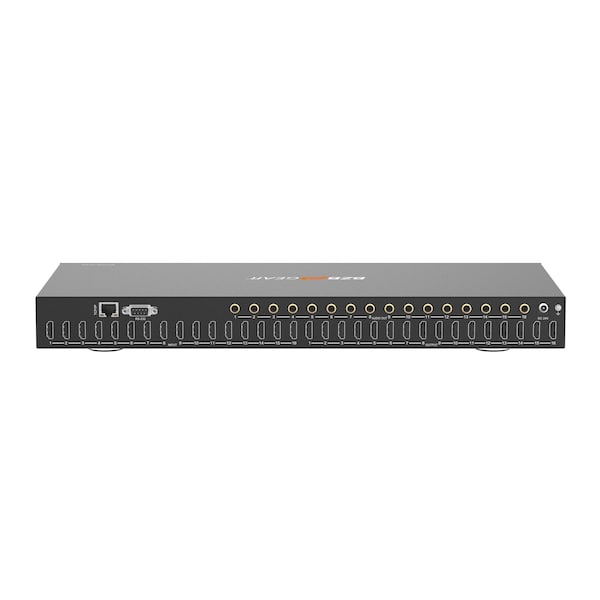 Bzbgear 16x16 4K UHD HDMI Matrix with Advance EDID, Audio De-embedding, Downscaling and CEC - BG-UHD-1616M