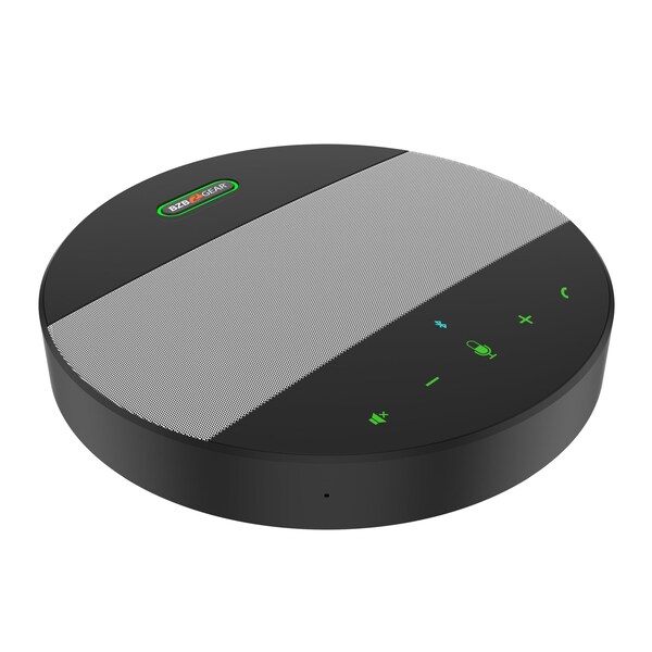 Bzbgear USB/Bluetooth Wireless Desktop Conference Speakerphone with 360 Audio Pickup up to 20ft - BG-OMNITALK-PRO