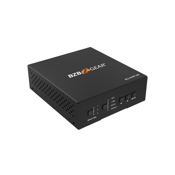 Bzbgear 2-Channel 40W 70/100V Stereo/Mono Audio Amplifier - BG-AMPC40
