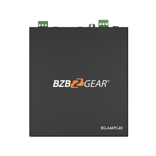 Bzbgear 2-Channel 40W 70/100V Stereo/Mono Audio Amplifier - BG-AMPC40