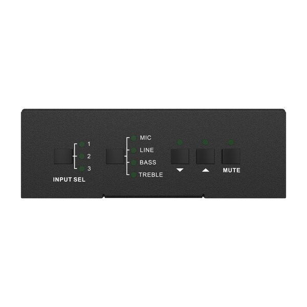 Bzbgear 2-Channel 40W 70/100V Stereo/Mono Audio Amplifier - BG-AMPC40