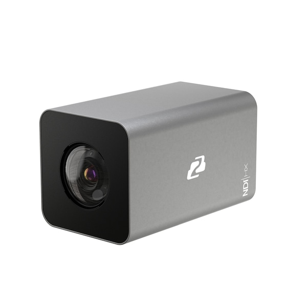 Bzbgear 1080P FHD 20X Zoom HDMI/SDI/IP/NDI, HX Streaming Box Camera with Audio Input - BG-B20SHAN