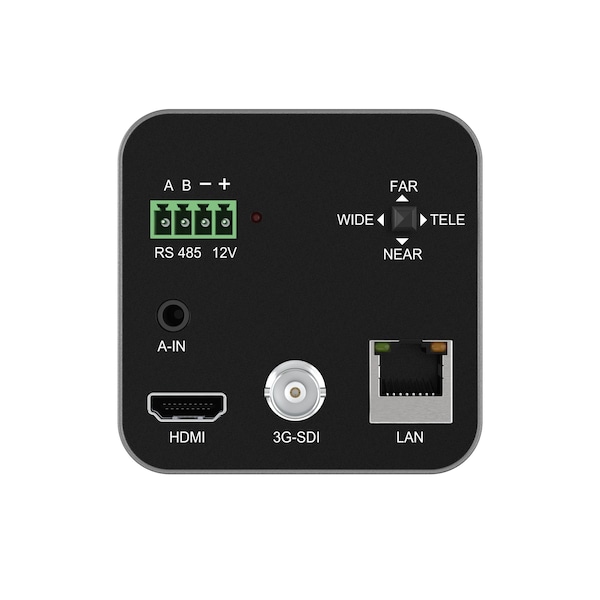 Bzbgear 1080P FHD 20X Zoom HDMI/SDI/IP Streaming Box Camera with Audio Input - BG-B20SHA