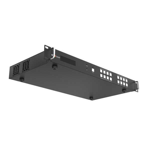 Bzbgear 4x4 4K UHD HDMI Video Wall Processor & Seamless Matrix Switcher with Scaler, IR and Audio - BZ-MVS4X4-4K