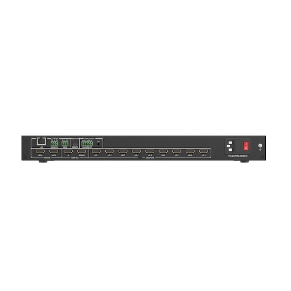 Bzbgear 3x3 4K UHD HDMI Video Wall Processor with IP/RS232 Control Supports 1X3/1X4/2X2 up to 3x3 Layout - BG-UHD-VW29
