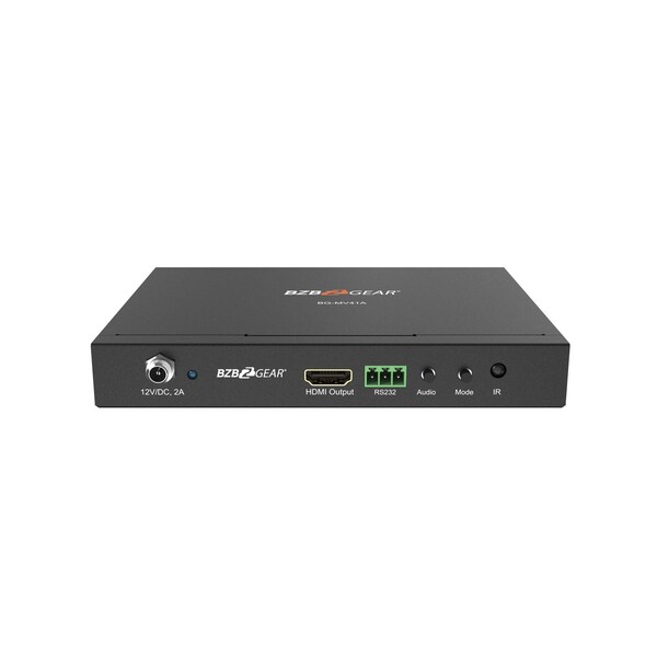 Bzbgear 4x1 1080P FHD HMDI Switcher Scaler and MultiViewer with IR/RS232 - BG-MV41A