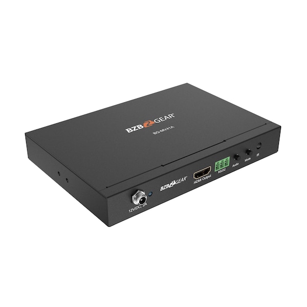 Bzbgear 4x1 1080P FHD HMDI Switcher Scaler and MultiViewer with IR/RS232 - BG-MV41A