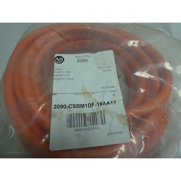 Allen Bradley KINETIX SMARTLINK SINGLE 13M CORDSET CABLE - 2090-CSBM1DF-18AA13

Cable de cordón único Allen Bradley KINETIX SMARTLINK de 13 metros - 2090-CSBM1DF-18AA13