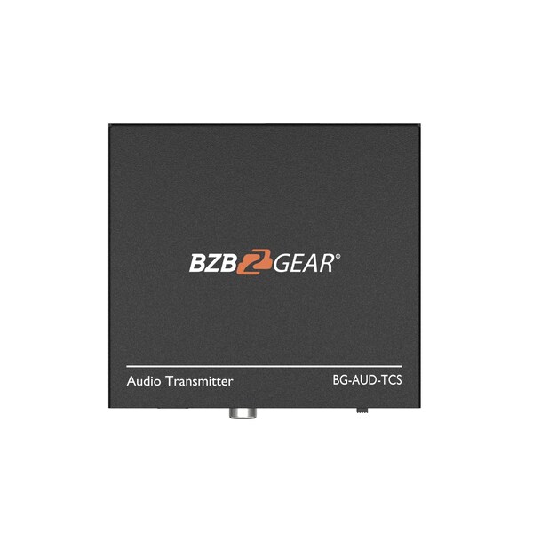 Bzbgear Long Range Digital/Analog Audio Extender Kit over Cat5e/6/7 up to 950ft Stereo/TOSLINK/COAX - BG-AUD-TCS