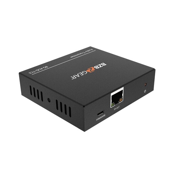 Bzbgear Long Range Digital/Analog Audio Extender Kit over Cat5e/6/7 up to 950ft Stereo/TOSLINK/COAX - BG-AUD-TCS