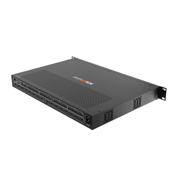 Bzbgear 8x8 4k UHD HDMI Video Wall Processor & Seamless Matrix Switcher w/Scaler, IR and Audio - BZ-MVS8X8-4K