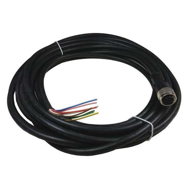 Conector de cable volante Euchner, 5m, 24VDC - C-M12F08-08X025PV05,0-MA-100177
