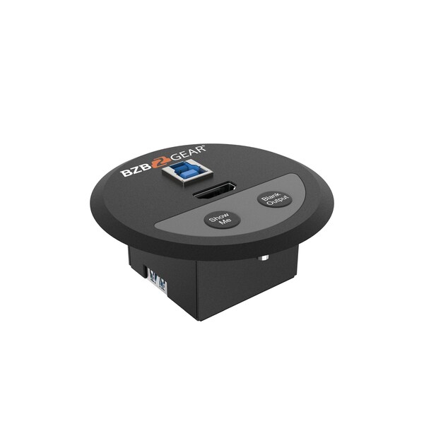 Bzbgear HDMI and USB3.0 Table Grommets for BZBGEAR BG-UHD-KVM41 - BG-SC-GRHU
