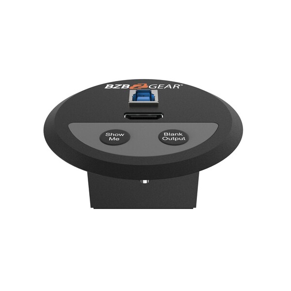 Bzbgear HDMI and USB3.0 Table Grommets for BZBGEAR BG-UHD-KVM41 - BG-SC-GRHU