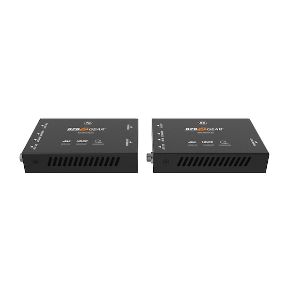 Bzbgear 4K UHD HDMI Extender with Bi-directional IR over a Single Cat5e/6/7 up to 165ft - BG-EXH-50C