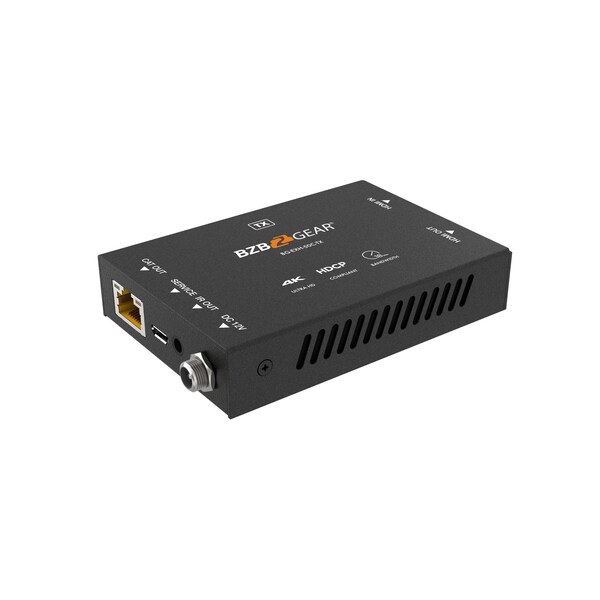 Bzbgear 4K UHD HDMI Extender with Bi-directional IR over a Single Cat5e/6/7 up to 165ft - BG-EXH-50C